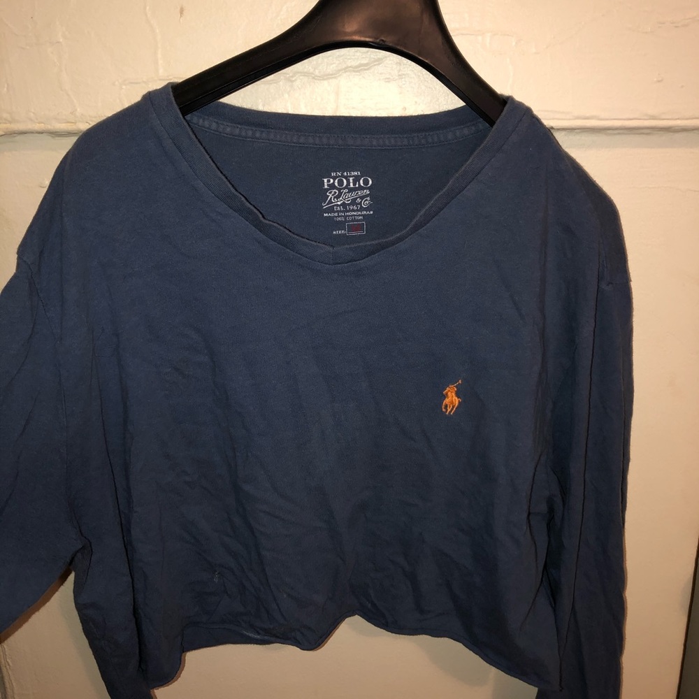 Polo Crop Top 🔥
